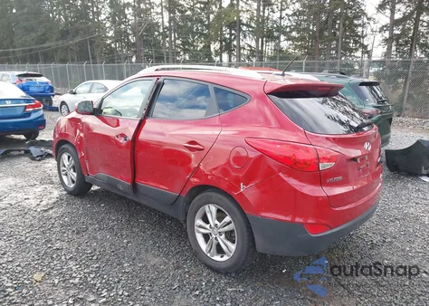 2013 Hyundai Tucson Gls z USA, uszkodzony, nr VIN KM8JUCAC4DU575974
